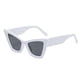 thumbnail image 5 of Gafas de sol de moda, anteojos, duraderos, cómodos, de visión clara, anteojos de sol neutrales para en bicicleta, acampar, mochileros, esquiar, Blanco, 5 of 9