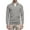 Gray #071, variant on Mohiass Quarter Zip Pullover Men Vintage Mock Neck Winter Golf Collared Fall Casual Long Sleeve Polo Shirts Coffee L