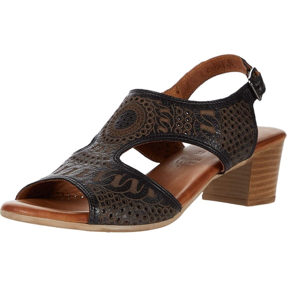 Spring Step Womens Chains Slingback Sandal