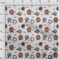 thumbnail image 3 of oneOone Cotton Poplin Brown Fabric Animals Diy Clothing Quilting Fabric Print Fabric By Yard 56 Inch Wide, 3 of 6