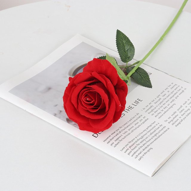 Flannel Roses, Silk Flowers, Fake Flowers