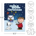 thumbnail image 2 of Peanuts A Charlie Brown Christmas Vuzzle 300 Piece Jigsaw Puzzle, 2 of 7