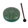 Tambor de bolsillo de 6 tonos divertido instrumento de percusión para niños de 3,8 pulgadas con baquetas