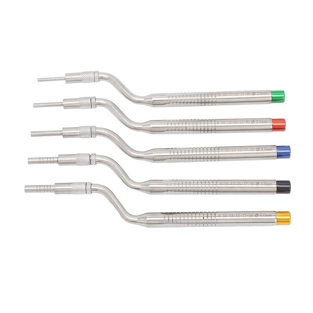 Instrumento De Osteotomo De Implante Dental, 5 Piezas Dispositivo De Implante De Elevación Dental Levantamiento De Membrana Mucosa Para Dentistas Para Hospital