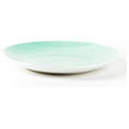 thumbnail image 6 of Stoneware Coupe Shape 18pc Dinnerware Set, Outside White + Inside Teal, 6 of 7