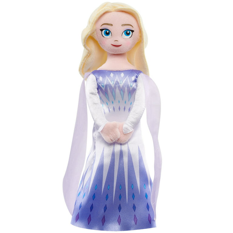Disney Elsa Plush Doll, Frozen, Princess, Official DisneyStore, Adorable  Soft Toy Plushies and Gifts, Perfect Present for Kids, Medium 14 Inches,  All