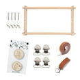 thumbnail image 4 of yuksok Multifunction Hand Embroidery Frame Needlepoint Stretcher Embroidery Frame Craft, 4 of 9