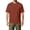 Red, variant on HAJWOH Mens Solid Color T-Shirts Short Sleeve Cotton Crew Neck Lightweight Moisture Wicking Casual Soft Basic Plain Tee Shirts