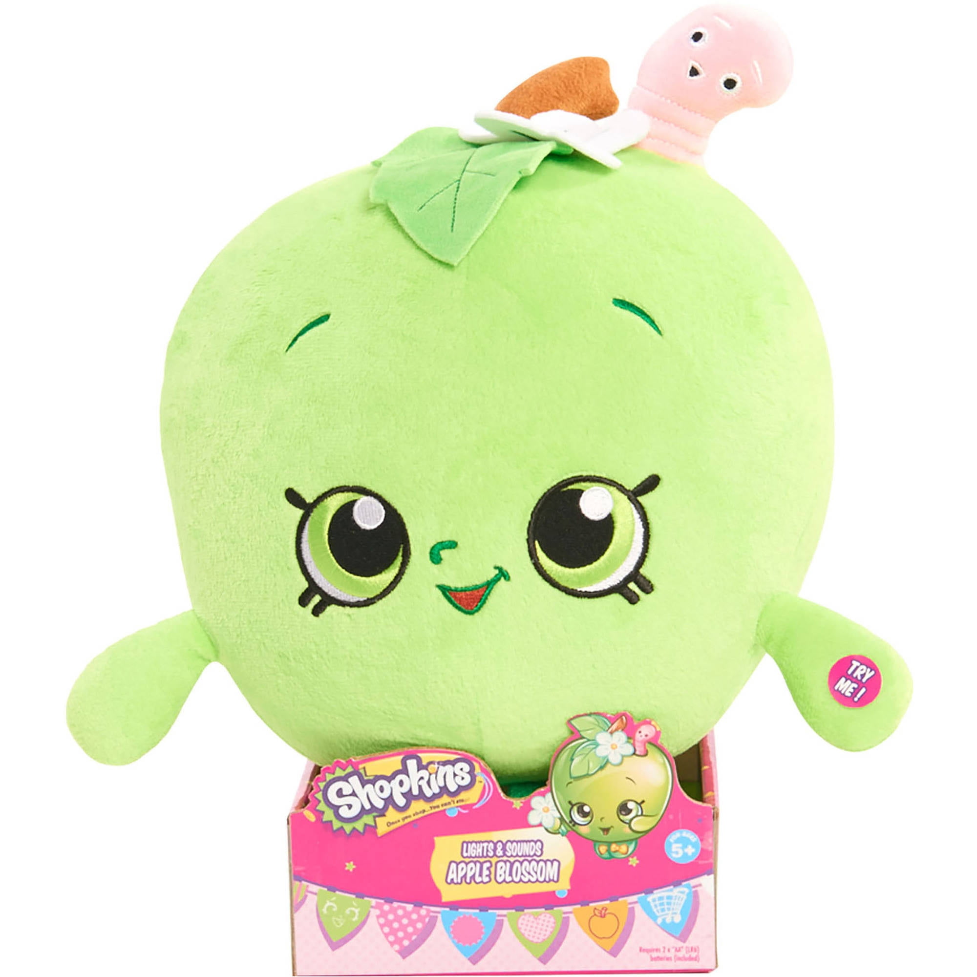 Shopkins Feature 10" Apple Blossom Plush
