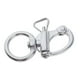 thumbnail image 1 of Hebilla de Liberación Rápida Zulema Mosquetón Giratorio Acero Inoxidable 316 Clip de Hierro para Perros Cadenas Aparejo de grillete de presión giratorio, 1 of 6