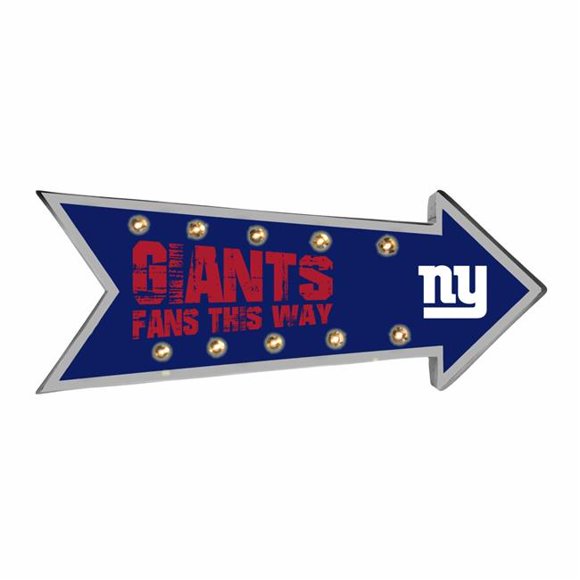 Forever Collectibles 9279784560 New York Giants Running Light Marquee Sign