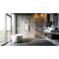 thumbnail image 6 of Ico Bath E4203 Tuzio Sorano 23-1/2"W X 31"H 120 V Plug-In Brass, Stainless Steel Towel, 6 of 7