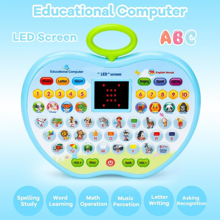 HEADU My First Words Preschool Learning Toy - Educational Games For Kids Ages 3-6, Teacher & Homeschool Supplies