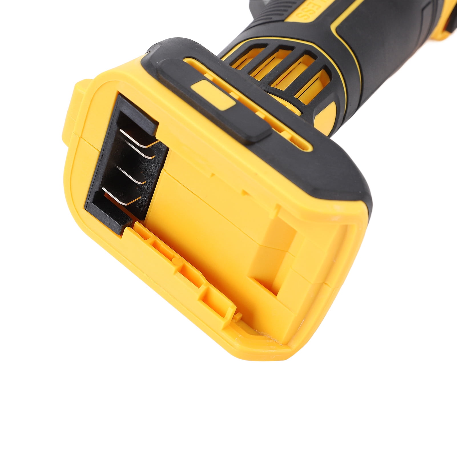 Suodoka Cordless Angle Grinder 20V 6600RPM Brushless Electric 4 Speed Metal Cutting Polishing Tool