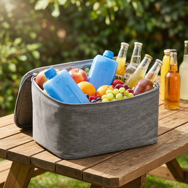 BESTYASH 10Ud Bloques De Hielo Para Refrigerador Portátiles Y Reutilizables Para Uso En Aire Acondicionado