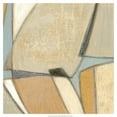 thumbnail image 2 of Wyatt Jr., Norman 12x12 Gold Ornate Wood Framed with Double Matting Museum Art Print Titled - Structured Abstract II, 2 of 4