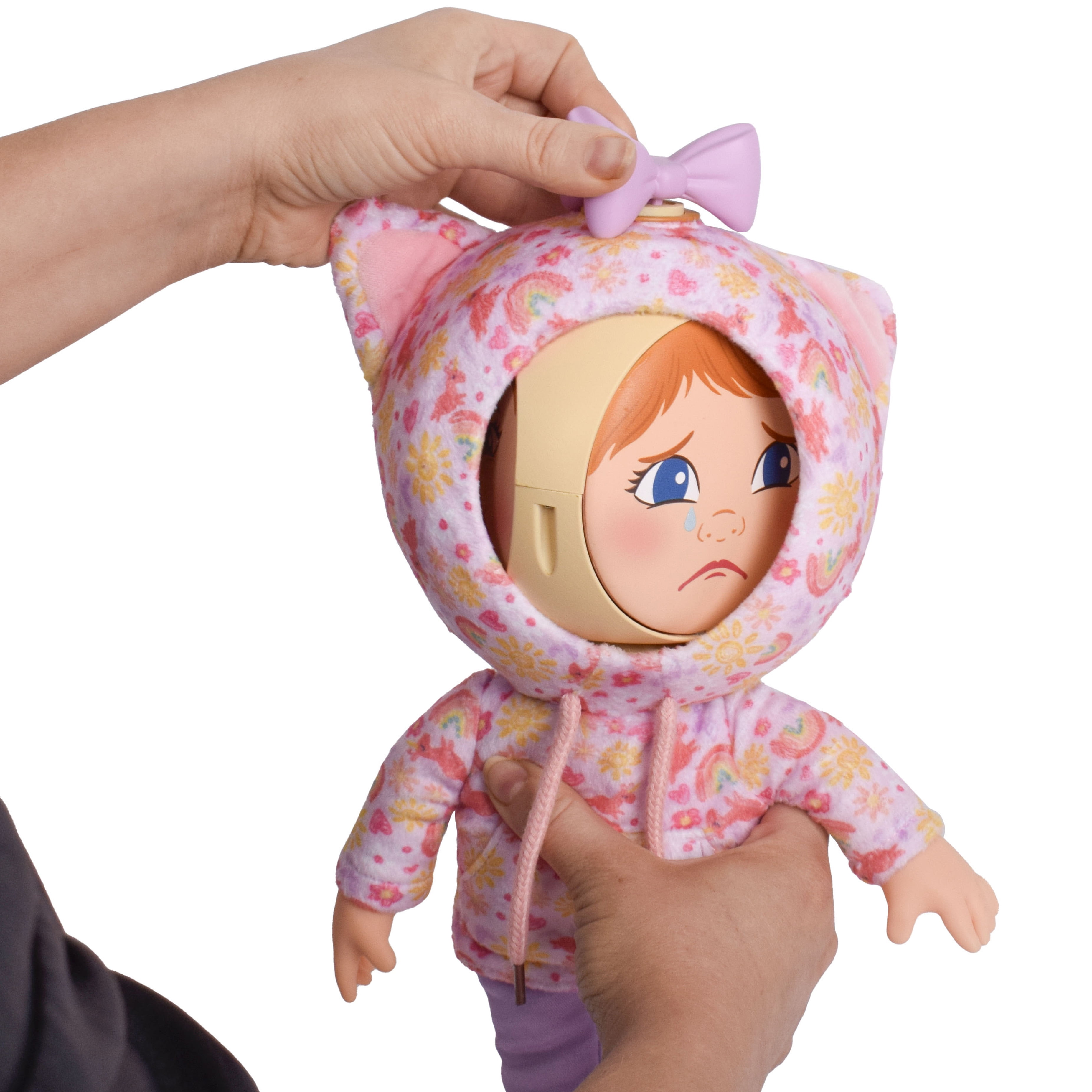 Moodles Zoey - 12 inch Doll with 6 Facial Expressions, Gift for Toddler and Kids, Ages 2+