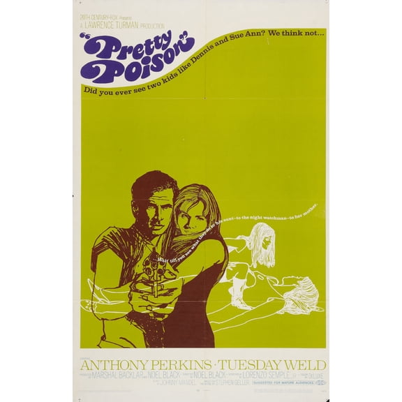 Pretty Poison Mini Poster 11Inx17In Poster 11x17 poster