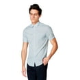 thumbnail image 2 of Good Man Brand Simple Dot Woven On-Point Long Sleeve Shirt (Navy Clover Mid Century, Medium), 2 of 5