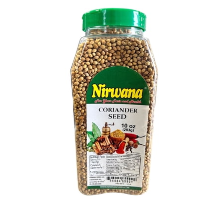 CORIANDER SEED 10 OZ JAR BY NIRWANA
