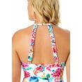 thumbnail image 3 of Anne Cole womens  High Neck With Ruffle Strap One-Piece, 8, 3 of 5