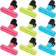 thumbnail image 1 of bag clips for Food Storage,9 Pieces Food Bag Clips for Kitchen Storage Clip,Airtight,3 Colours Sturdy Food Clips for Sealing, 1 of 4