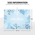 thumbnail image 3 of Microfiber Dish Drying Mat, Snowflake Winter Illustration Dish Drying Pad Mats for Kitchen Counter Dishes Rack Pad, 18 x 24 inches, 3 of 9