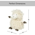 thumbnail image 3 of Decorative Sheep Door Stopper, 2.3 lb Weighted, Ecru, 3 of 9