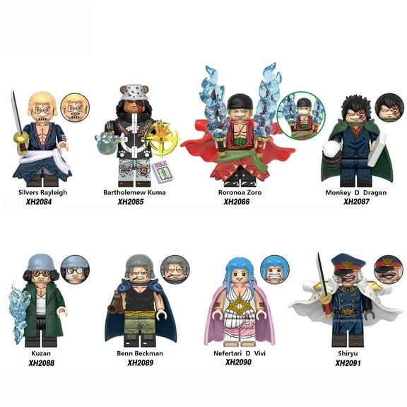 ONE PIECE Custom Building Block X 8 Set M