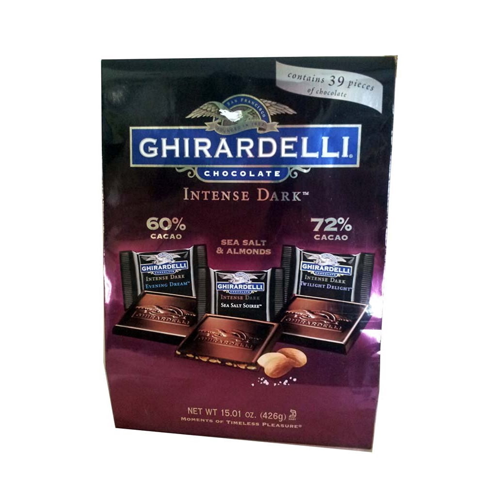 Ghirardelli Chocolate Intense Dark Chocolate Variety Pack 15 oz