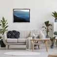 thumbnail image 2 of Stupell Blue Layered Mountain Peaks Landscape Photography Gray Floater Framed Art Print Wall Art, 2 of 6