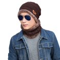 thumbnail image 1 of Adultos Gruesa Cálida Mantenimiento De Invierno Sombrero Cálido Bufanda Niño Chica Punto Gorrito Pañuelo Pecho Pañuelo 1111Fourone PS6494, 1 of 7