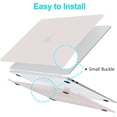 thumbnail image 4 of Compatible con MacBook Air de 13 pulgadas (modelos 2021 a 2018, A2337, M1, A2179 y A1932), carcasa rígida suave para portátil., 4 of 4