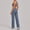 Gray, variant on SKQIT Womens Workout Sets 2 Piece Yoga Outfits Racerback Tank Top High Waist Flare Leggings Gym Sets