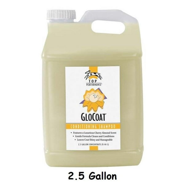 Professional Glo Coat Dog Shampoo Luxurious Shine Cherry Almond Scent
