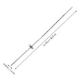 thumbnail image 2 of 10 Pcs Brochettes de Barbecue Réutilisables en Acier Inoxydable pour Extérieur, 2 of 8
