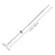 thumbnail image 5 of 10 brochetas reutilizables de acero inoxidable para barbacoa, para exteriores, 5 of 7
