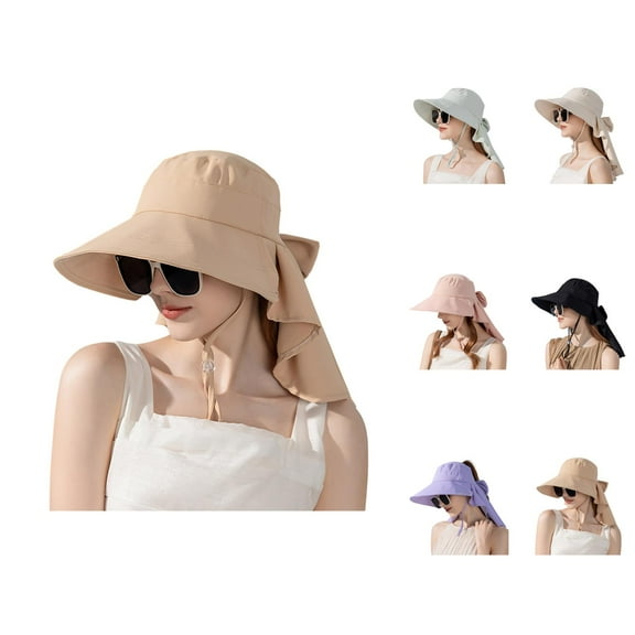 Men's Denim Bucket Hat - Vintage Style Foldable Summer Outdoor Hat Women's Breathable Sun Shade Elegant Wide Brimmed Fisherman Hat