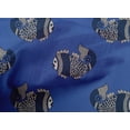 thumbnail image 4 of oneOone Cotton Cambric Fabric Fish Block Print Fabric By Yard 56 Inch Wide, 4 of 4