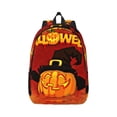thumbnail image 2 of Sigee Halloween Pumpkin for Canvas Large Capacity Laptop Backpack for Men and Women, Travel Backpack, 2 of 8