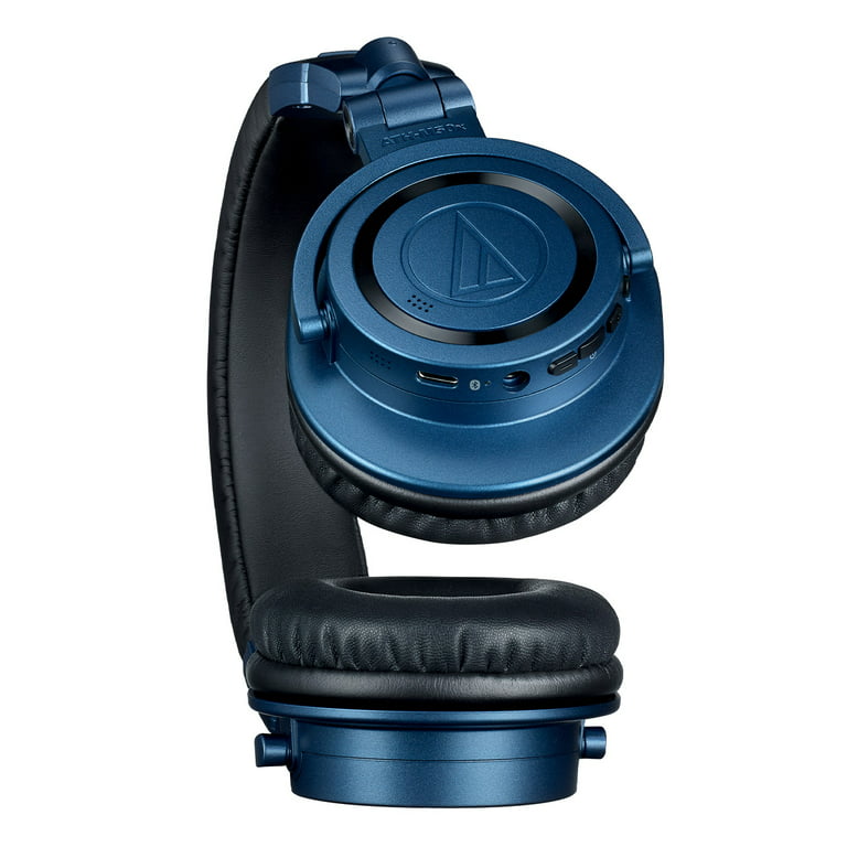  Audio-Technica ATH-M50xBT2IB Wireless Over-Ear Headphones, Ice  Blue : Electronics