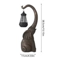 thumbnail image 2 of Solar Elephant Garden Statue with LED Lights - Waterproof Outdoor Decor for Mothers Day, Christmas, Birthday Gifts, Durable Weatherproof Ornament for Home, Porch, Balcony, and Yard Decoration, 2 of 5