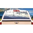 thumbnail image 1 of SignMission Touching Down Rear Window Graphic Truck View Thru Vinyl Decal Back, 16" X 54",, 1 of 4