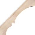 thumbnail image 3 of 5 1/2"W x 26"D x 26"H Balboa Smooth Knee Brace, Douglas Fir, 3 of 4