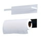 thumbnail image 1 of Soporte para debajo del gabinete, soporte para toallas de papel, soporte de pared para rollos de cocina, toallero de baño, toallero autoadhesivo (negro mate/blanco), 1 of 8