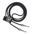 thumbnail image 1 of Bolo Tie Jinwen Cámara Colgante Vaquero Occidental Joyería Antigua Plata Antigua, 1 of 7