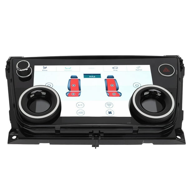 Pantalla LCD del panel del aire acondicionado, pantalla táctil de CA del coche de 7 pulgadas Pantalla táctil de CA del coche Pantalla de control del panel de aire acondicionado Valor inmejorable