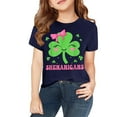thumbnail image 4 of Ruyang Toddler Girls St Patricks Day Shirt for Kids Girls Saint Patricks Day T-Shirts Short Sleeve Tops Shamrock Tees Cotton T-Shirt, 4 of 7
