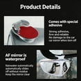 thumbnail image 4 of HD Car Blind Spot Elimination Mirror,New Car Side Mirror Blindspot, 360° Rotatable Adjustable Rain/Fog Resistant Rear View, Wide-Angle Dual-View Auxiliary Side Blind Spot Mirrors (Black, Right+Left), 4 of 6