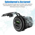 thumbnail image 5 of Dual USB Type C PD+QC3.0 Car Charger Socket LED USB Quick Charger Adapter compatible 12-24V Car Boat Marin_Perfect Gift, 5 of 5